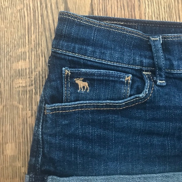 Abercrombie Kids Jean Shorts Folded Edge - Picture 5 of 8
